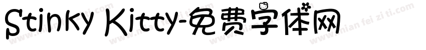 Stinky Kitty字体转换
